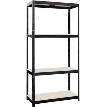 Koupelnový nábytek M.A.T. GROUP Regál 900x450x1800mm, 4 police, ocel+ MDF deska