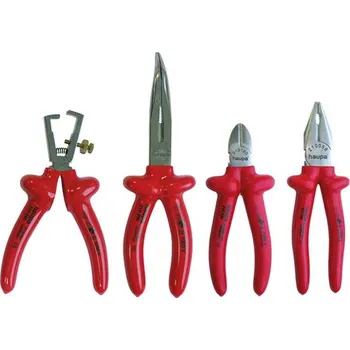 Kleště 220126 Sada izolovaného nářadí VDE, 4 ks, Haupa