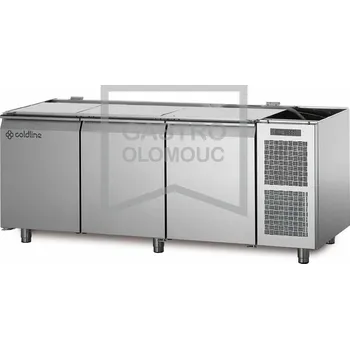 Coldline Mrazící stůl TS17/1B bez vrchní desky Varianta: Mrazící stůl TS17/1B bez vrchní desky