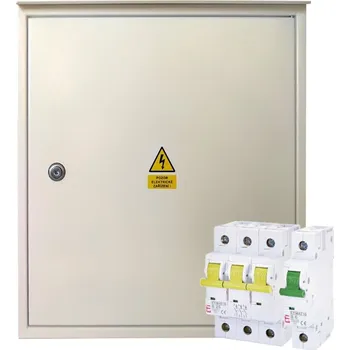 Rozvaděč RE11_J25/ZN_B Rozvaděč nerezový do výklenku s jističem 25A, IP43/20, s nástřikem bílá, RAL 9003