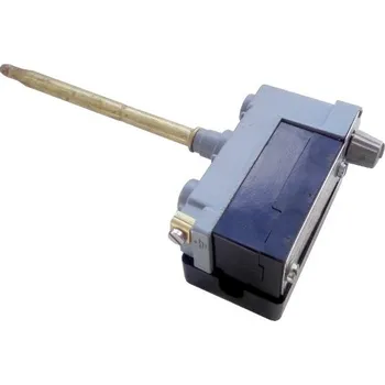 TH 163 Termostat stonkový, 50-90°C, délka stonku 100mm, 250V 15A AC, přepínací (3 sv.)