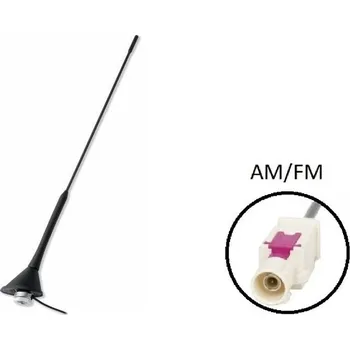 Autoanténa CAL-7677880 Calearo Anténa 16V AM FM 76° aktivní CAL-7677880
