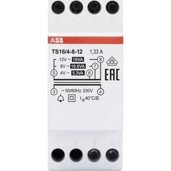 Domovní zvonek 2CSM228625R0812 Transformátor přídavný, řadový