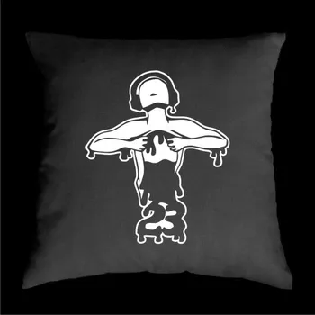 Dekorativní polštářek TEKNOSHOP 23Lady tekno polštářek s potiskem červený