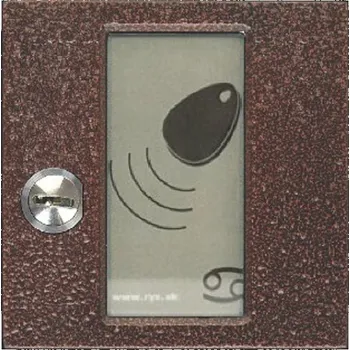 4FN 231 23.1/M Modul RAK BES KARAT, antika měděná s OPJ a bezdotyk. čtečkou RFID (se zámkem) USB, Tesla Stropkov