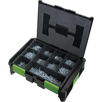 Vrut 220389 Sada vrutů se zápustnou hlavou v SysCon boxu 1650 ks, Haupa