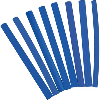 elektrický kabel 267294 Bužírka teplem smršťovací 2:1, modrá, 2,5 - 1 mm, 1,2 m, Haupa