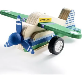 ostatní stavebnice Stanley Jr. JK029-SY Stavebnice, letadlo, dřevo
