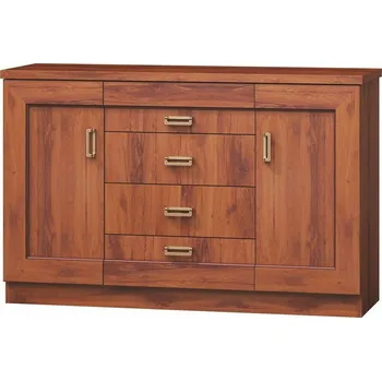 Komoda Eoshop Komoda 2D-4s DATÁŠE D-6 dub stoletý