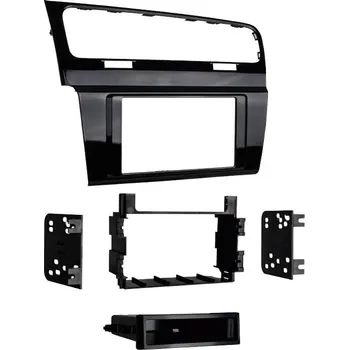 Kompletní kamerový systém METRA 2DIN/1DIN redukce pro VW Golf 7 11104