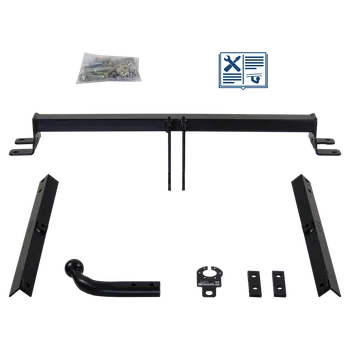 Tažné zařízení AUTO-HAK tažné zařízení pevné včetně TowTec elektropřípojky 7pólové univerzální - HONDA ACCORD VIII Tourer