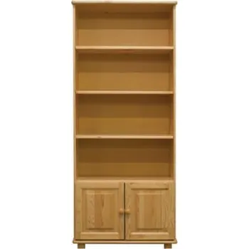 Nábytek ImportWorld Knihovna Vladislav - v190 x š80 x h42 cm (Barva dřeva: Ořech)