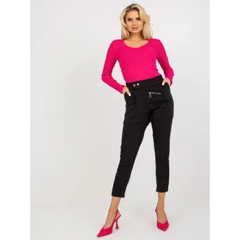 Dámské tepláky s kapsami MONROE černé