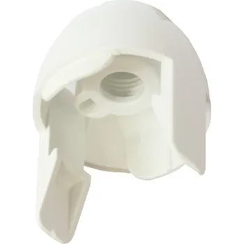 Objímka na žárovku 22.918.-326.50 Klobouk E14 - bílý