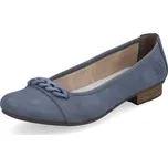 DÁMSKÉ BALERÍNY RIEKER 51990-10 MODRÁ Barva: MODRÁ, Velikost: 40
