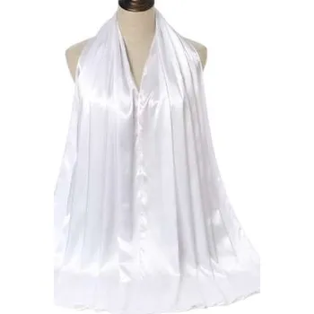 Šála saténový přehoz přes ramena Barva: Bílá