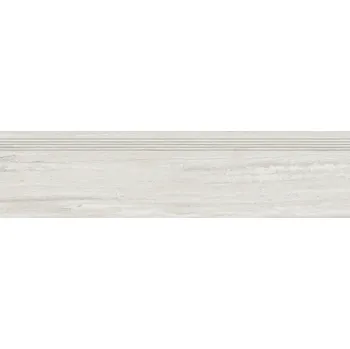 Obklad Alba, schodovka, 30x120 cm, slonová kost