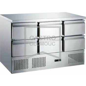 SAVE Chladící stůl MS-1371-D6 Varianta: Chladící stůl MS-1371-D6