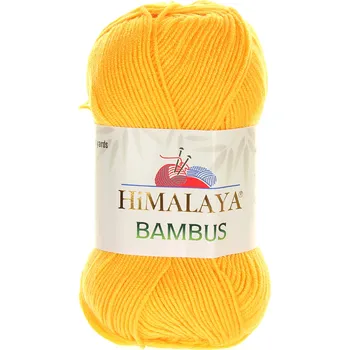 Příze Himalaya Bambus sytě žlutá 236-04