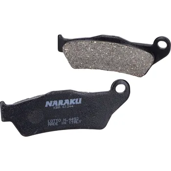 Brzdová destička Brzdové destičky Naraku organic, MBK Skyliner, Yamaha Majesty, Piaggio X9, Gilera Nexus, GP800, Suzuki UH Burgman 125, 150 NK430.09