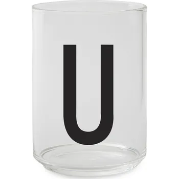 Sklenice Design Letters, Skleněný pohár AJ písmeno U - Formadore