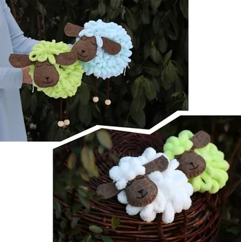 kreativní sada MoVe balíček Sada - základ na výrobu oveček Sada - základ na výrobu oveček: 01 Ovečka věnec - základ pro výrobu 3 oveček