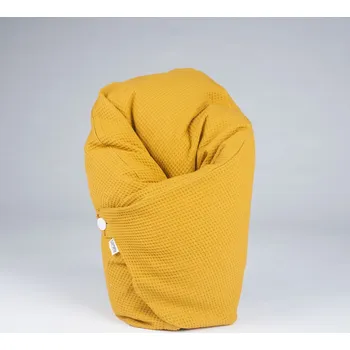 Zavinovačka Tulimese Náhradní povlak vaflová hořčicová VELIKOST NÁHRADNÉHO POVLAKU: POVLAK 90X90 CM