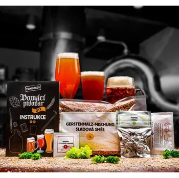 Sada ingrediencí pro výrobu piva Ležák