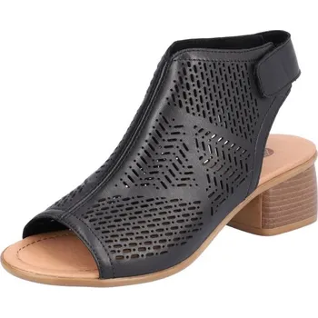 Dámská móda Černé sandály Remonte, krytý nárt, R8774-00 43