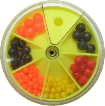 Signalizátor záběru Korálky plastové York - mix barev BD38