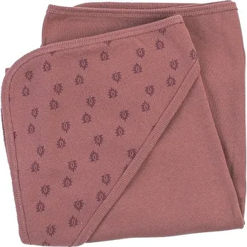 Dětská deka LODGER deka DREAMER NEWBORN RIB 100x100cm Rosewood