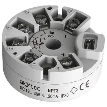 akYtec GmbH Převodník teploty, montáž do hlavice, NPT3