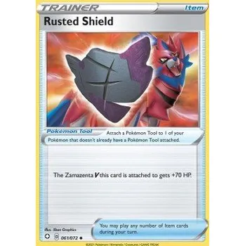 Sběratelská karetní hra Pokémon SHF 061/072 Rusted Shield - Shining Fates Stav: Near Mint, Verze: REVERSE HOLO