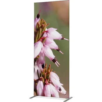 Potištěná látková dělící stěna Deco 85-200 Růžové květy rostliny Erica