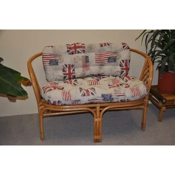 Podsedák Axin Trading s.r.o. Polstr na lavici Bahama motiv vlajky