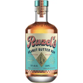 Likér Razel's peanut rum 0,5L 38,1% (holá láhev)