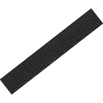 Postroj pro psa Popruh polypropylen černý - 20/1,6mm