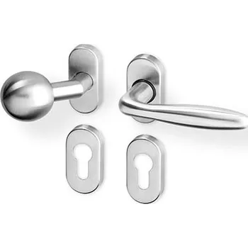 Dveřní kování ACT SERVIS ACT - Cina ROV Provedení: BB (pokojový klíč), Povrch: IN - nerez