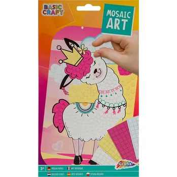 Diamantové malování GRAFIX Mozaikový obrázek A5 - kreativní set DESIGN: LAMA