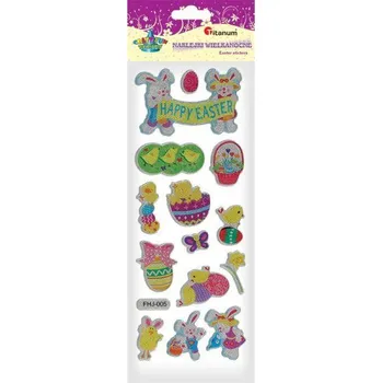 samolepka ST365, Samolepky, Veselé Velikonoce, rozměr archu 17x7cm