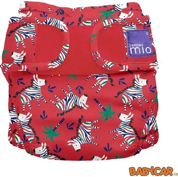 Plenkové kalhoty BAMBINO MIO plenkové kalhotky MIOSOFT vel. 1 Zebra Dazzle