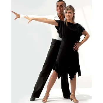 Dámské tričko Intermezzo,Taneční halenka efektivního střihu 6236, černá XS