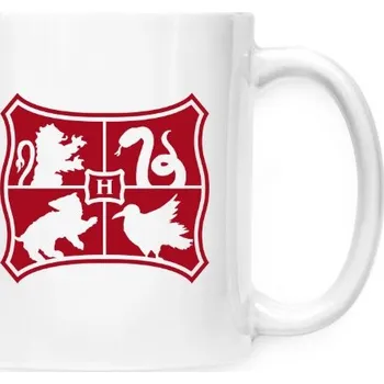 Hrnek malý bílý s potiskem Hogwarts Legacy