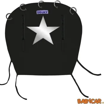 DOOKY sluneční clona WINTER Star Black