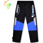 Chlapecké šusťákové kalhoty - KUGO SK7737, černá Barva: Černá, Velikost: 98