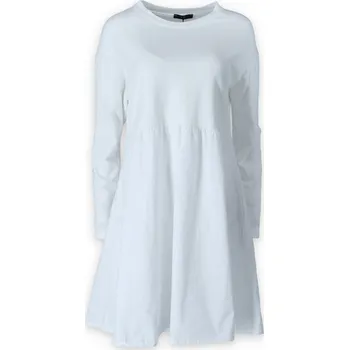 Dámské šaty Šatovka bavlněná 3569 Itálie barva: bílá