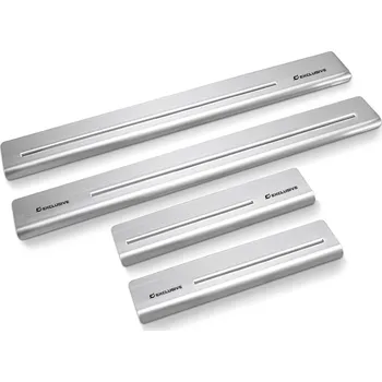 Prah karosérie CRONI Kryty prahů One Line Hyundai Getz - Hatchback 5 2002-2005 Kryt: jedna linka, Barva: Satin