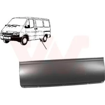 Příslušenství karosérie Boční stěna VAN WEZEL 1895109
