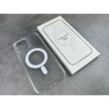Pouzdro na mobilní telefon iPhone 13 PRO MAX Magsafe kryt průhledný