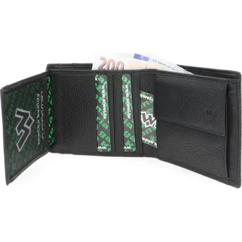 Peněženka Pánská kožená peněženka Arwel 1322­ - černá